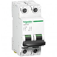 SCHNEIDER ELECTRIC Выключатель автоматический двухполюсный 13А C C60H-DC 500В DC (A9N61529)