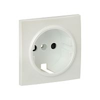 EKF Валенсия лицевая панель розетки 1-местной с/з 16А жемчуг с защ. штор. EKF PROxima (ESR16-L-028-50)