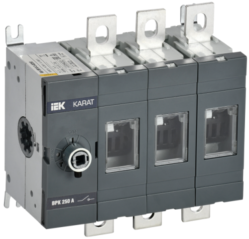 IEK Выключатель-разъединитель ВРК без рукоятки управления 3P 250А KARAT (KA-VR10-3-0250)