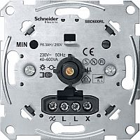 SCHNEIDER ELECTRIC Механизм поворотного светорегулятора 600ВА (MTN5133-0000)