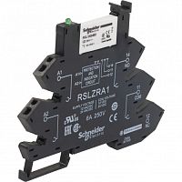 SCHNEIDER ELECTRIC Комплект реле и розетки пружинные зажимы 24В АС/DC (RSL1PRBU)