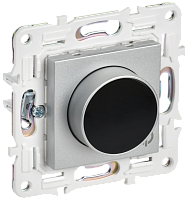 IEK SKANDY Термостат электронный с индикацией SK-T01S серебряный  (SK-RT11-K23)