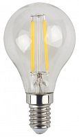 ЭРА Лампа светодиодная филаментная F-LED P45-7W-840-E14  (филамент, шар, 7Вт, нейтр, E14  (10/100/3000) Э (Б0027947)