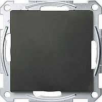 SCHNEIDER ELECTRIC Выключатель кнопочный SM KNX 2/3/4 кнопки Pushbutton Pro, антрацит (MTN6180-0414)