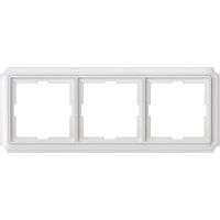 SCHNEIDER ELECTRIC Antik Рамка 3 поста белая (MTN483319)