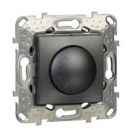 SCHNEIDER ELECTRIC Светорегулятор UNICA LED повор-наж универсальный 4-400Вт графит (MGU5.513.12)