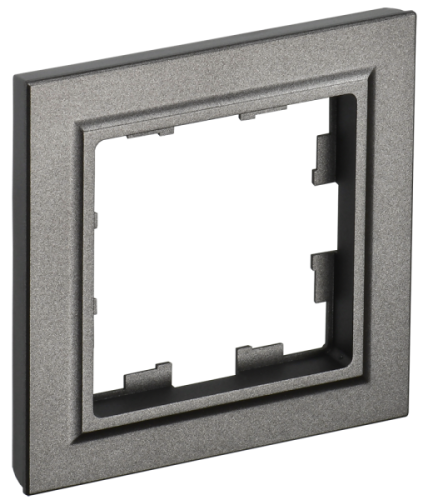 BRITE Рамка 1 пост РУ-1-БрТБ темная бронза (BR-M12-K45)