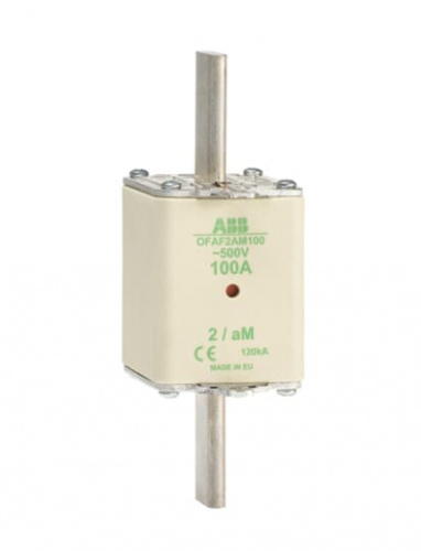 ABB Предохранитель OFAF2aM50 50A тип аМ размер2 до 500В (1SCA022697R8380)