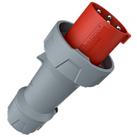 MENNEKES Вилка кабельная 63А 3Р+E IР67 переносная 400В (3308)