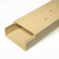 ПРОМРУКАВ Кабель-канал сосна второй замок 100х40 (24м/уп) ПРОМРУКАВ  (025453)