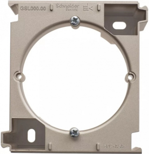 SCHNEIDER ELECTRIC GLOSSA Расширение коробки наружного монтажа алюминий (GSL000300C) SCHNEIDER ELECTRIC GLOSSA Расширение коробки наружного монтажа алюминий (GSL000300C)