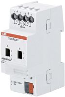 ABB Выход бинарный двухканальный с ручным управлением 6A MDRC SA/S 2.6.2.1 (2CDG110180R0011)