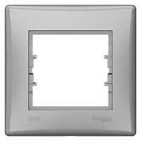 SCHNEIDER ELECTRIC Sedna Рамка 1 пост алюминий IP44 new (SDN5810560)