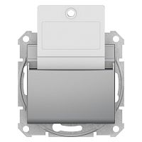 SCHNEIDER ELECTRIC Sedna Выключатель карточный алюминий (SDN1900160)