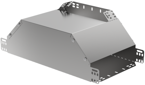 IEK Ответвитель Т-образный вертикальный вверх боковой 50х50 (CLM50D-OVVB-050-050)