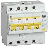 IEK Выключатель автоматический дифференциальный АД14S 4Р 32А 100мА (MAD13-4-032-C-100)