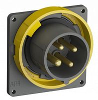 ABB Вилка с прямым фланцем Easy&Safe 316EBU4W 16A 3P+E IP67 4ч  (316EBU4W)  (2CMA101262R1000)