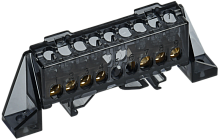 IEK TEKFOR Шина N ноль в комбинированном DIN-изоляторе Стойка 6х9-(3+4)-Ч  (TF-NN10-34-DP-K02)