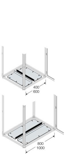 ABB Панели нижние скользящие W=800мм D=500мм (1STQ007712A0000)