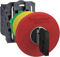 SCHNEIDER ELECTRIC Кнопка аварийного останова с ключем (XB5AS9445)