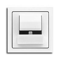 ABB FUTURE Плата центральная для блока питания microUSB - 6474U белый бархат 6478-884 (6400-0-0026)