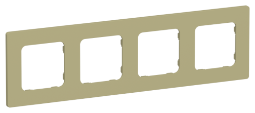 FLITE CLASSIC Рамка 4-местная  оливковый (FI-M42-32-20-K26)