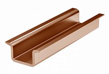 DKC Дин-рейка медная, с насечкой, усиленная OMEGA 3B, 35х15мм. (02155CU)