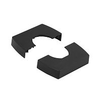 LEGRAND Крышка для комплекта подвода питания Ovaline через потолок пластиковая, цвет черный (980978 )