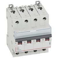 LEGRAND Выключатель автоматический четырехполюсный 2А B DX3 10kА/16kА (409059 )