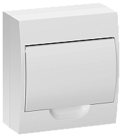 IEK Корпус пластиковый ЩРН-П-8 белая дверь IP41 GENERICA (MKP13-N-08-41-K01-G)