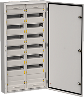 TITAN 5 Корпус металлический ЩРн-168 (2х84) 1085х570х140 IP54 сер IEK