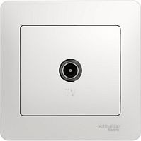 SCHNEIDER ELECTRIC Коннектор GLOSSA TV антенна в сборе белый (GSL000196)