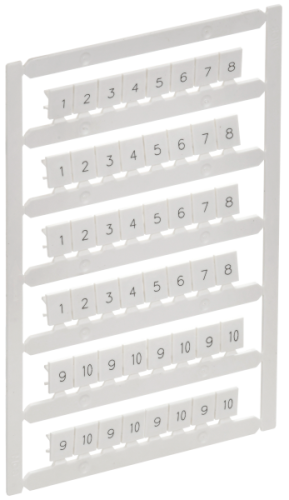 IEK ARMAFIX Маркер для CTS 6мм2/CP 10мм2 110  (AF-CT10D-M-006-01)