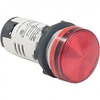 SCHNEIDER ELECTRIC Лампа сигнальная 22ММ 120В переменный красная (XB7EV04GP)