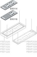 ABB Фланец кабельный на 28 вводов 214х90 (EV0114)