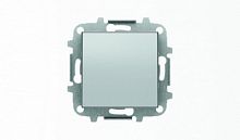 ABB Заглушка с суппортом SKY серебристый алюминий (2CLA850000A1301)