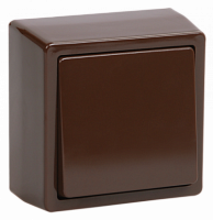 IEK БРИКС Выключатель кнопочный наружный (EVB13-K30-10-DC)