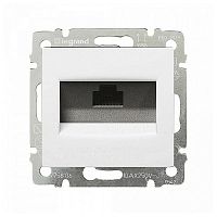 LEGRAND VALENA Розетка компьютерная RJ45х1 в рамку UTP белая (694286)