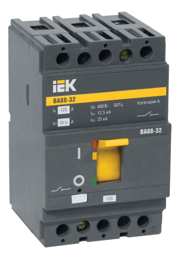 IEK Выключатель автоматический ВА88-32 3Р 80А 25кА (SVA10-3-0080-R) IEK Выключатель автоматический ВА88-32 3Р 80А 25кА (SVA10-3-0080-R)