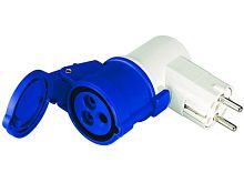 DKC Переходник для труб 16A (2P+E) 250В>16A 3P 230В (DIS610379)