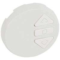 LEGRAND Celiane Лицевая панельмеханизма управления жалюзи IOBL белая (068179 )