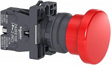 SCHNEIDER ELECTRIC Кнопка грибовидная 40мм красная 1НЗ (XA2EC42)