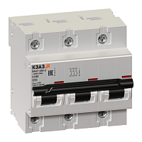KEAZ Выключатель автоматический трехполюсный ВА47-100-3D80-УХЛ3 (141631)