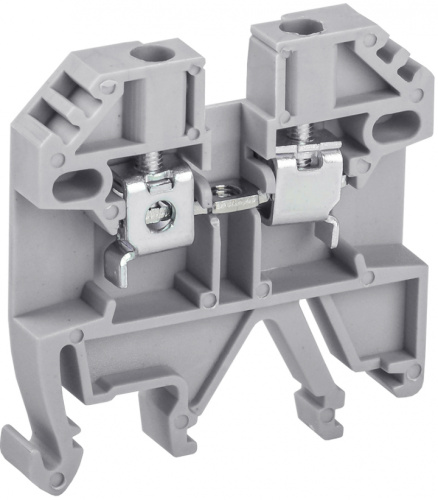IEK Клемма винтовая КВИ-2,5мм2 серая IEK  (YZN30-002-K03)