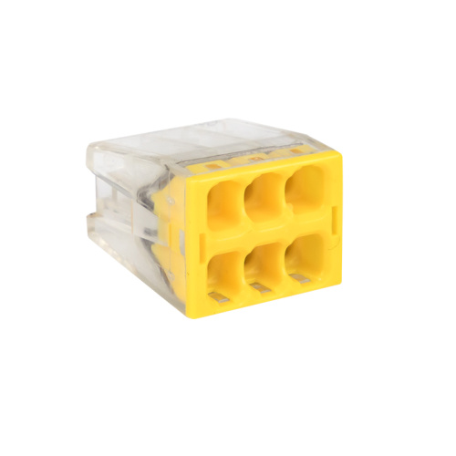 EKF Клемма СМК 2273-246  (с пастой) 6 отверстий 0.5-2.5мм2  (4шт.) PROxima (plc-smk-2273-246r)