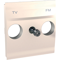 SCHNEIDER ELECTRIC UNICA Центральная плата для розетки TV/FM бежевый (MGU9.440.25)
