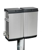 ABB Бокс с разъемами 2P+E 16A АВДТ 10A счетчик электроэнергии в сборе CWF1216E/10A две секции CEE  (CEW CWF1216E/10A)  (2CMA177259R1000)