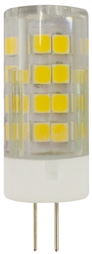 ЭРА Лампа светодиодная LED JC-3,5W-220V-CER-840-G4  (диод, капсула, 3,5Вт, нейтр, G4)   (100/1000/3000 (Б0027856)