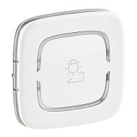 LEGRAND Valena ALLURE MyHome Лицевая панель для механизмов BUS/SCS С символом Светорегулятор 2 модуля Белая (755393 )