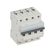 LEGRAND Выключатель автоматический четырехполюсный 32А B TX3 6kA/10kA (403905 )